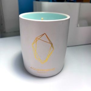 Aquamarine Birthstone Candle